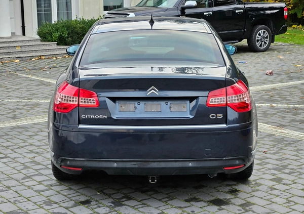 Citroen C5 cena 16450 przebieg: 239000, rok produkcji 2008 z Leszno małe 232